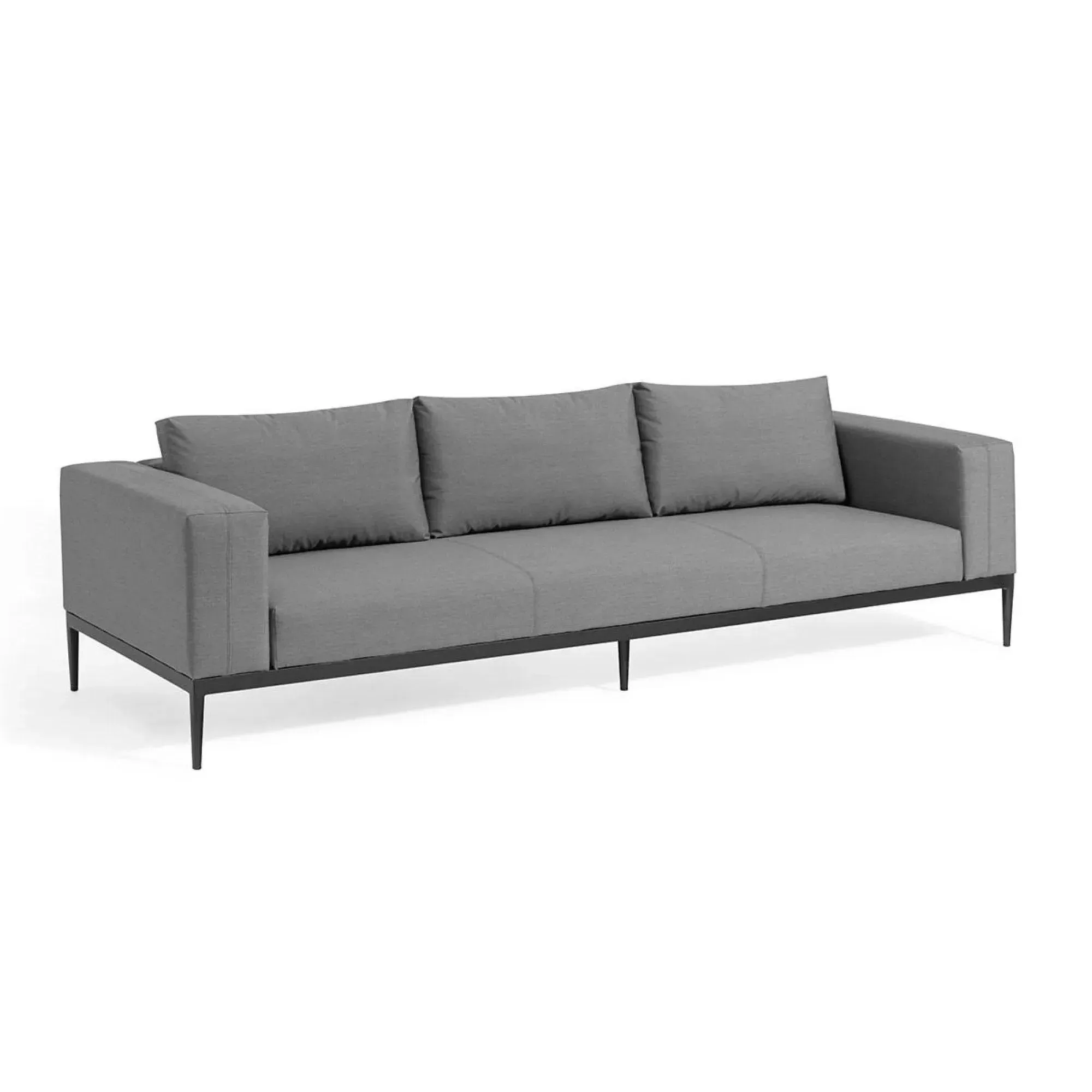 Eve 3-Seater Garden Sofa Set - Flanelle