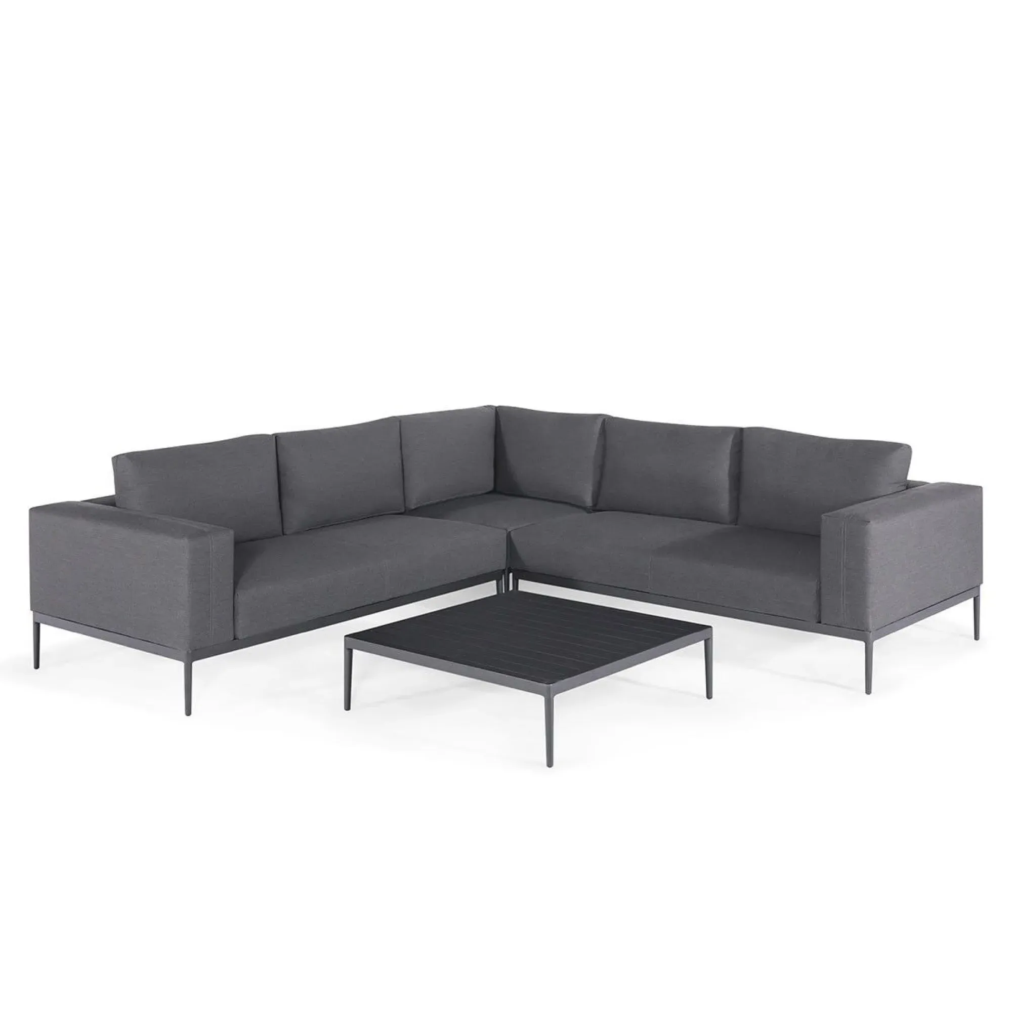 Eve Corner Garden Sofa Group - Flanelle