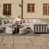 Ibiza Medium Corner Garden Sofa Set - Oatmeal