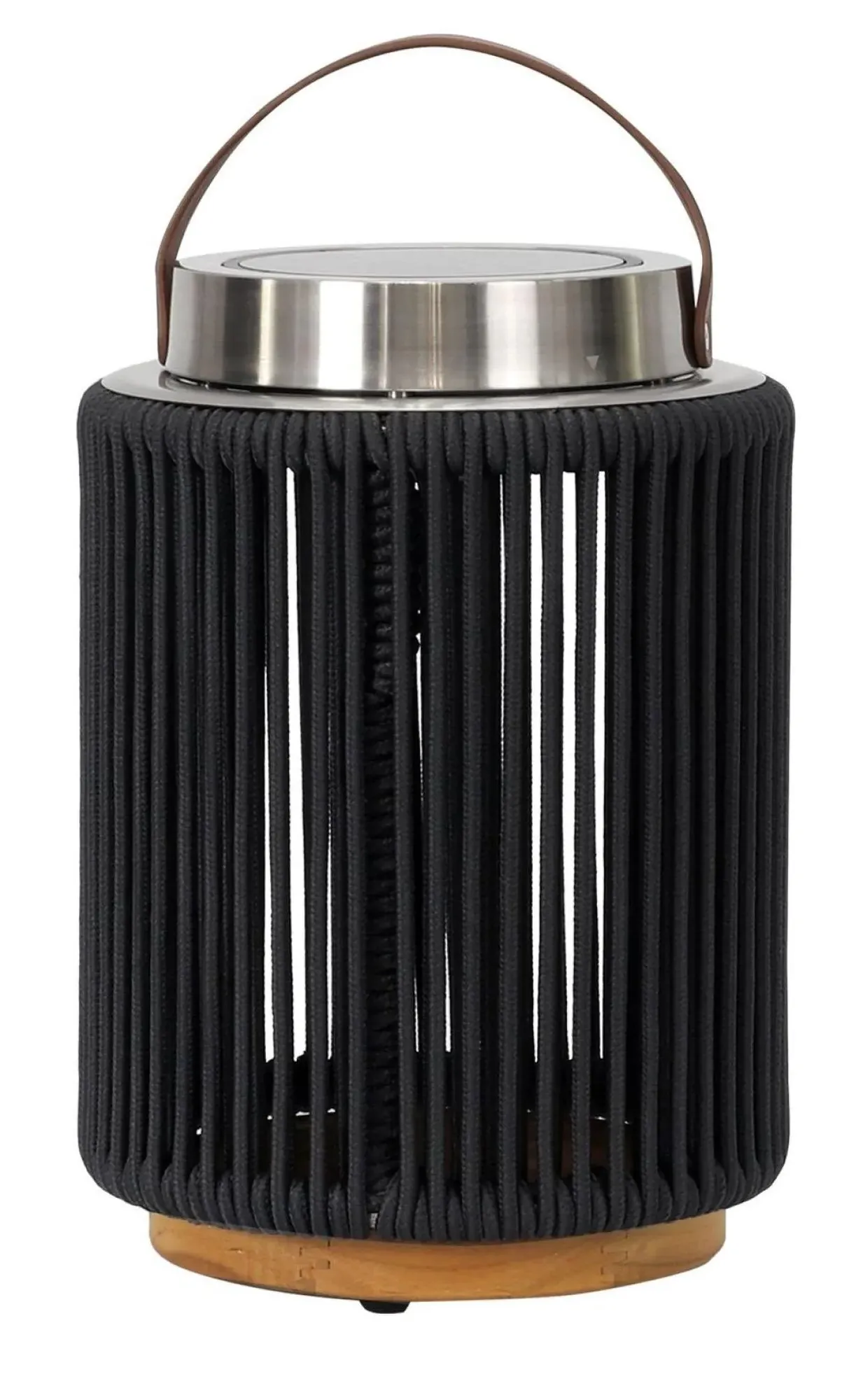 Luna Small Solar Outdoor Light - Charcoal, Aluminium