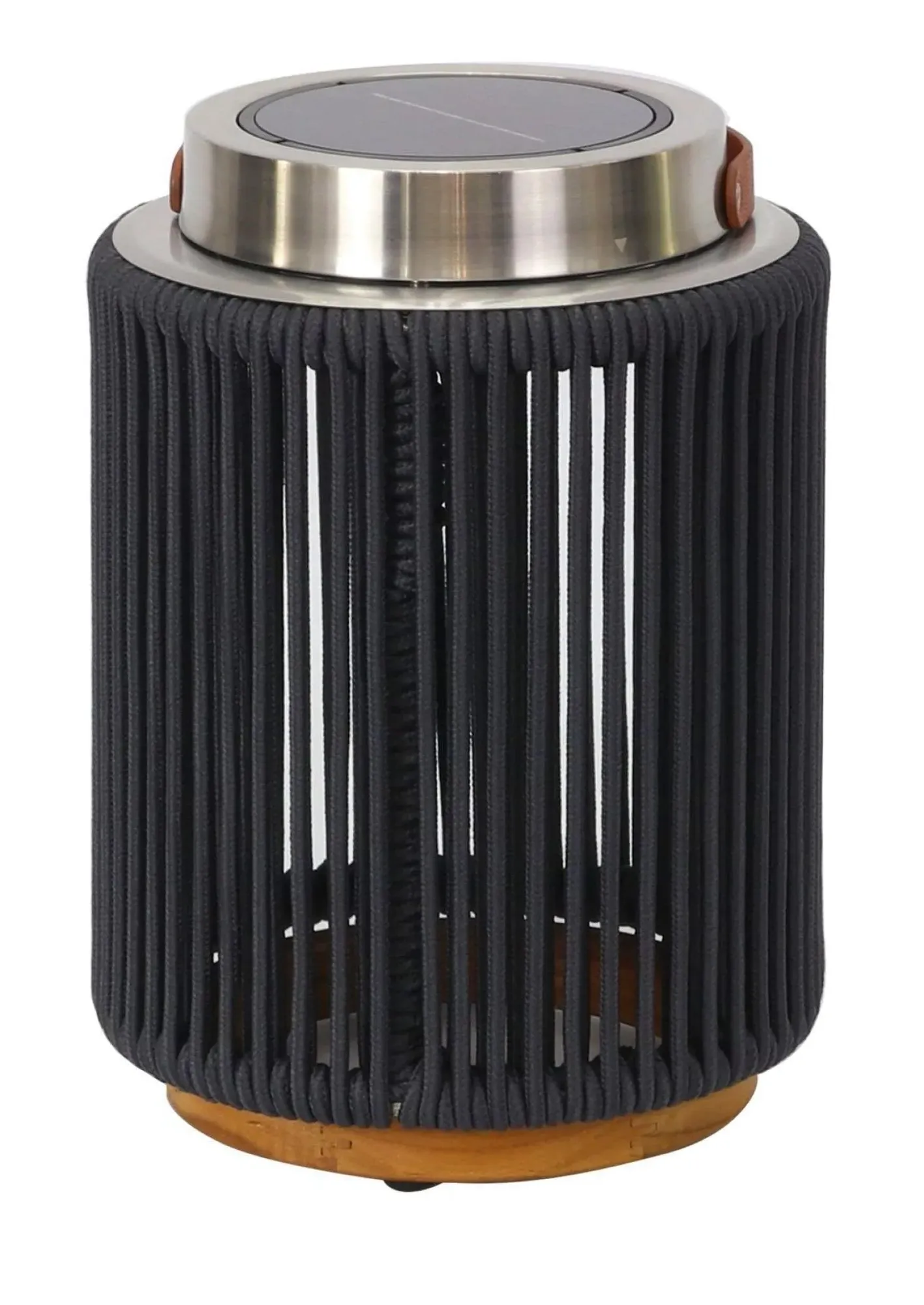 Luna Small Solar Outdoor Light - Charcoal, Aluminium