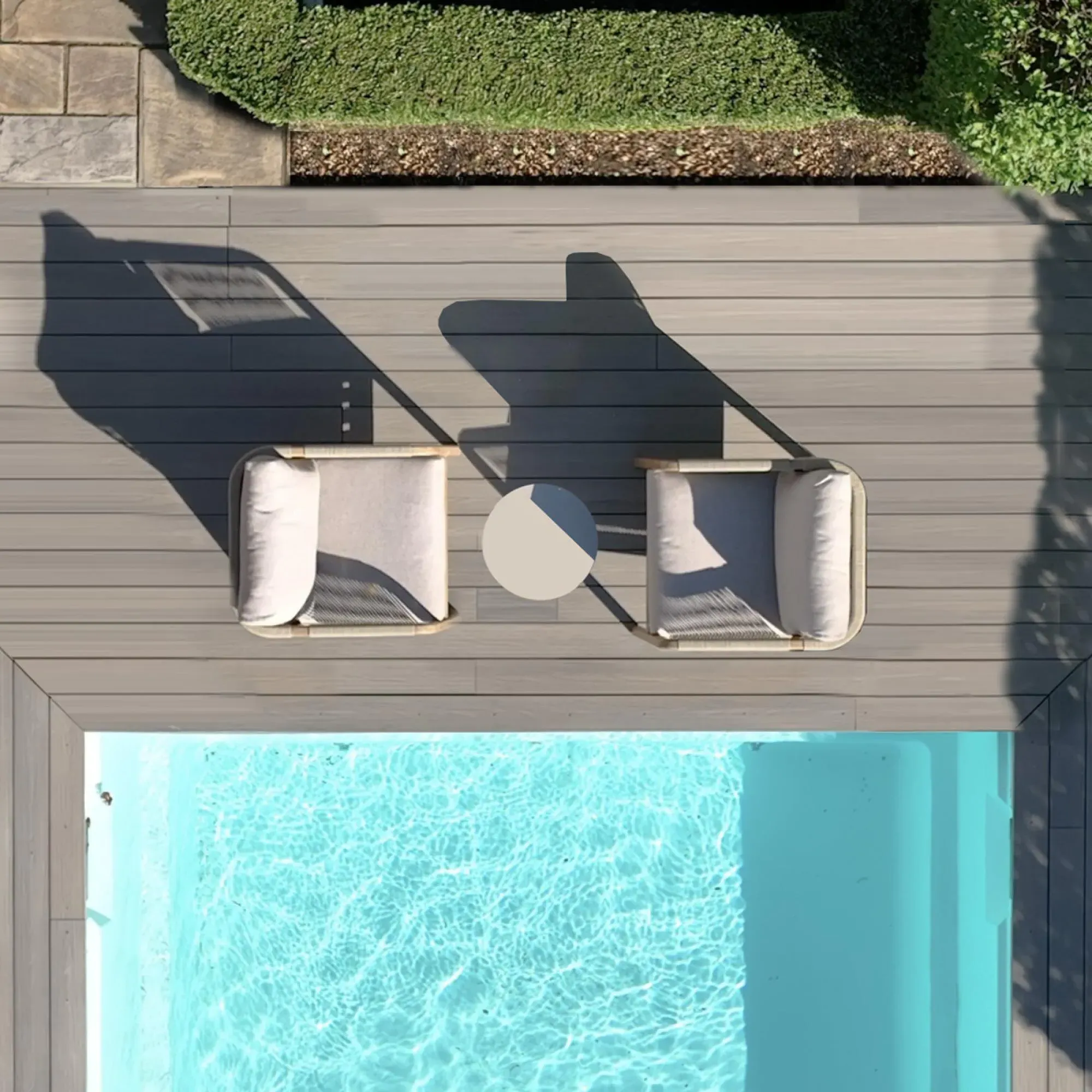 Martinique Garden Lounge Set - Light Brown