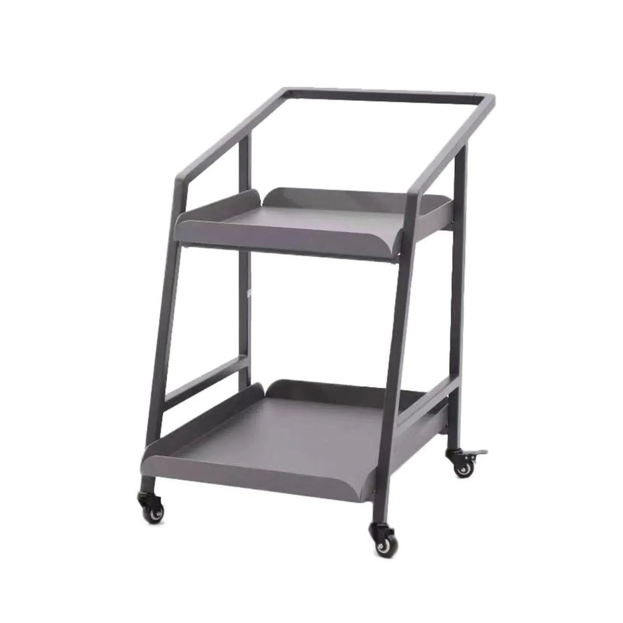 Maze 2 Tier Garden Trolley - Grey, Aluminium