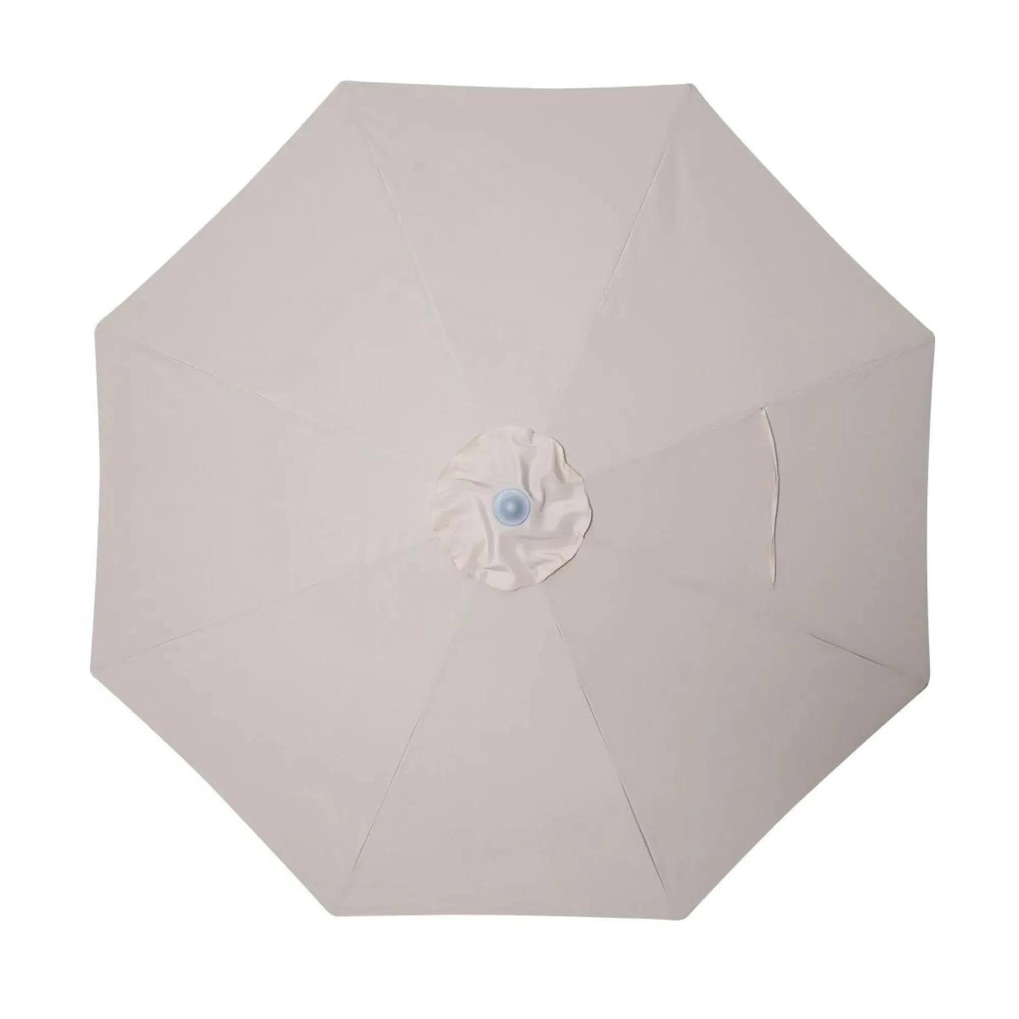 Maze Round Outdoor Parasol - Beige, Aluminium