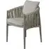 Milan Garden Dining Armchair Set of 2 - Cool Linen