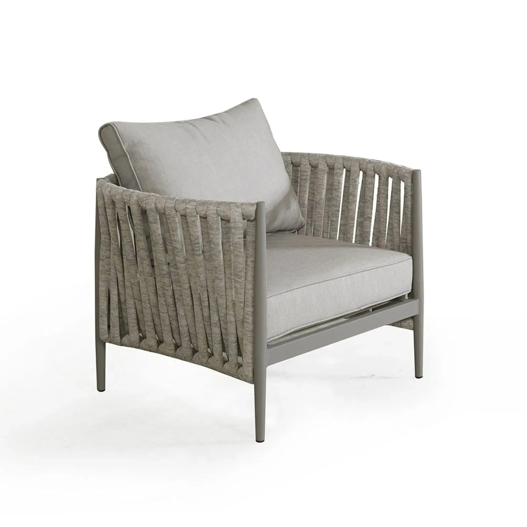 Milan Garden Lounge Chair - Cool Linen