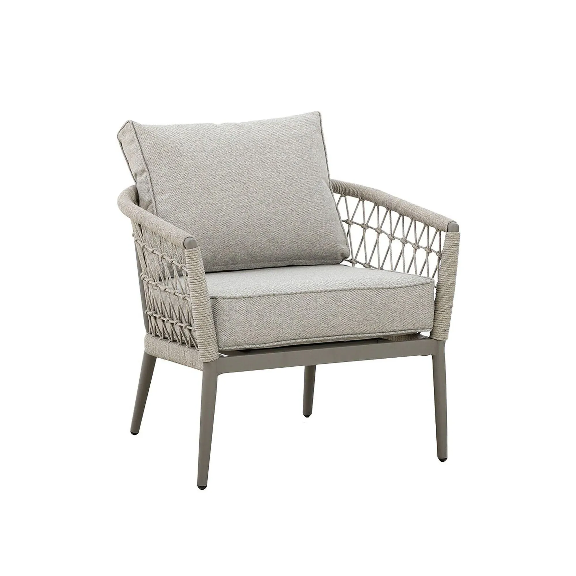 Monaco Garden Lounge Chair - Cool Linen