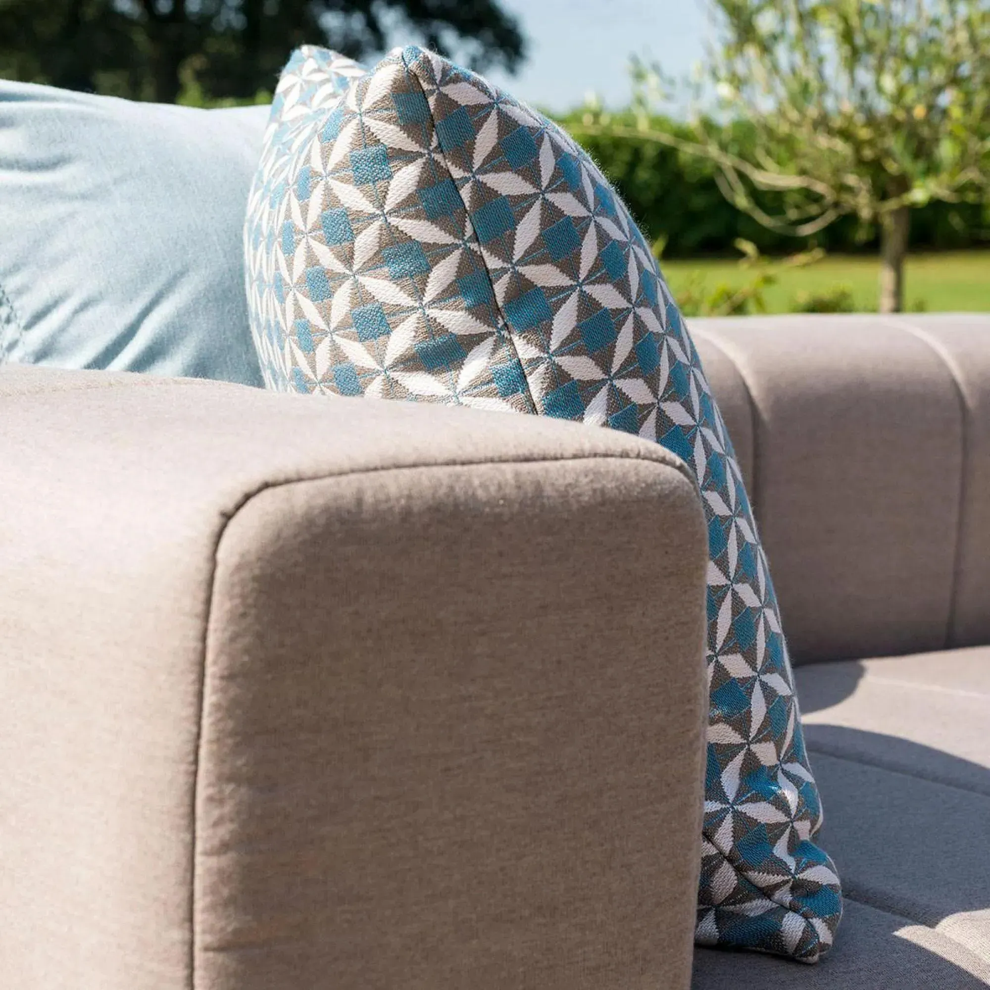 Mosaic Scatter Cushions Pack of 2 - Blue