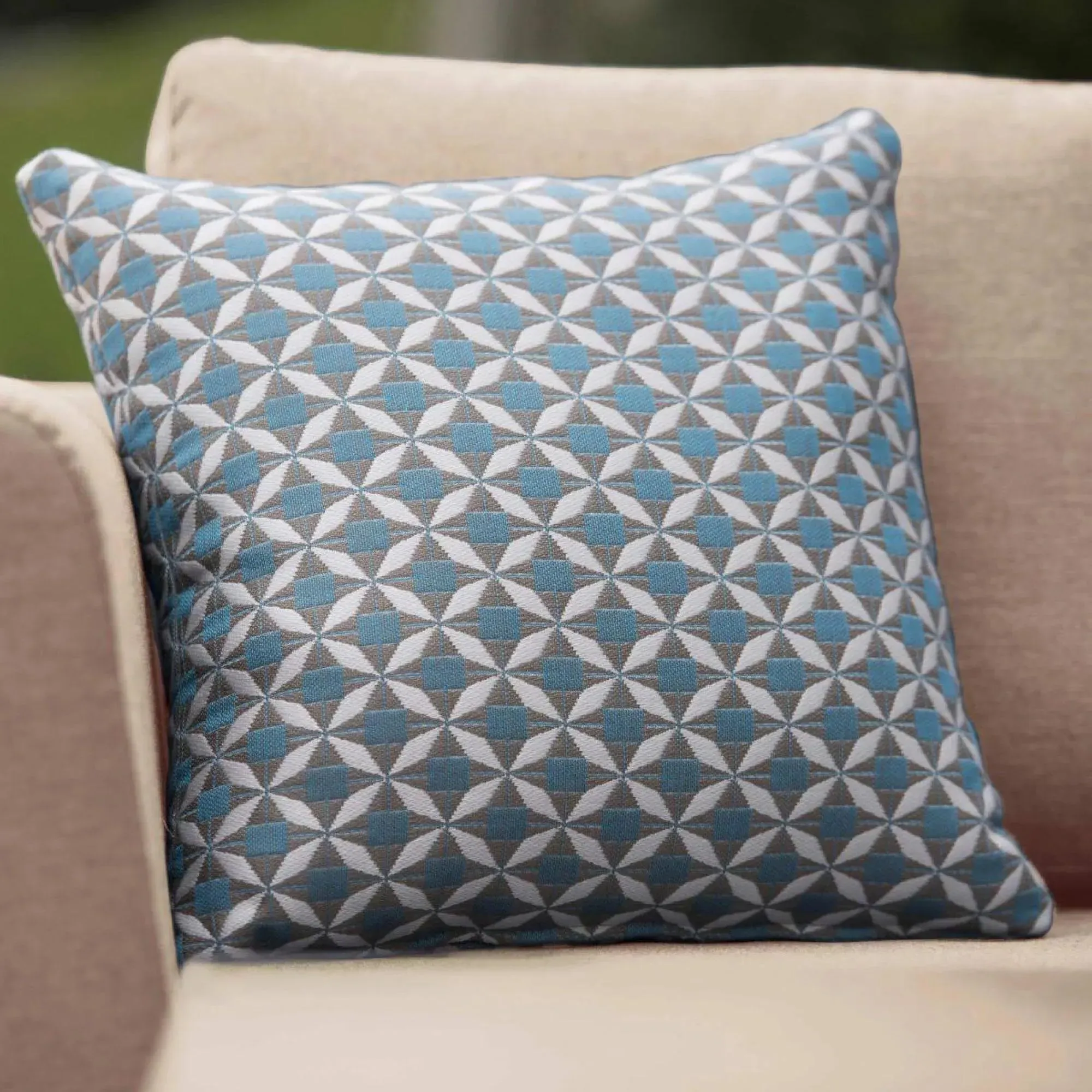 Mosaic Scatter Cushions Pack of 2 - Blue