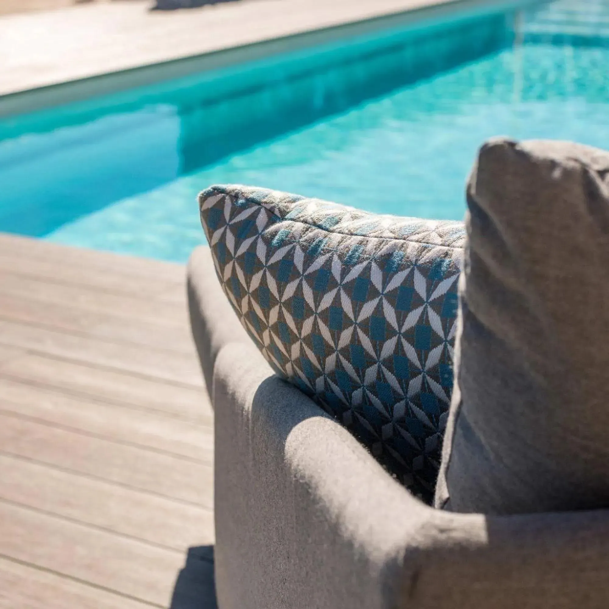 Mosaic Scatter Cushions Pack of 2 - Glacier