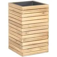 New Bali Medium Garden Planter - Acacia Wood