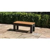 Oslo Garden Bench - Charcoal