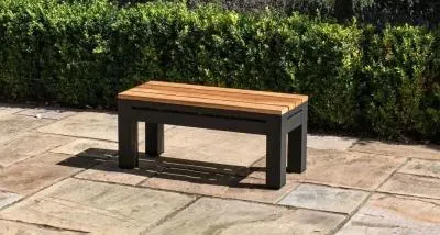 Oslo Garden Bench - Charcoal image