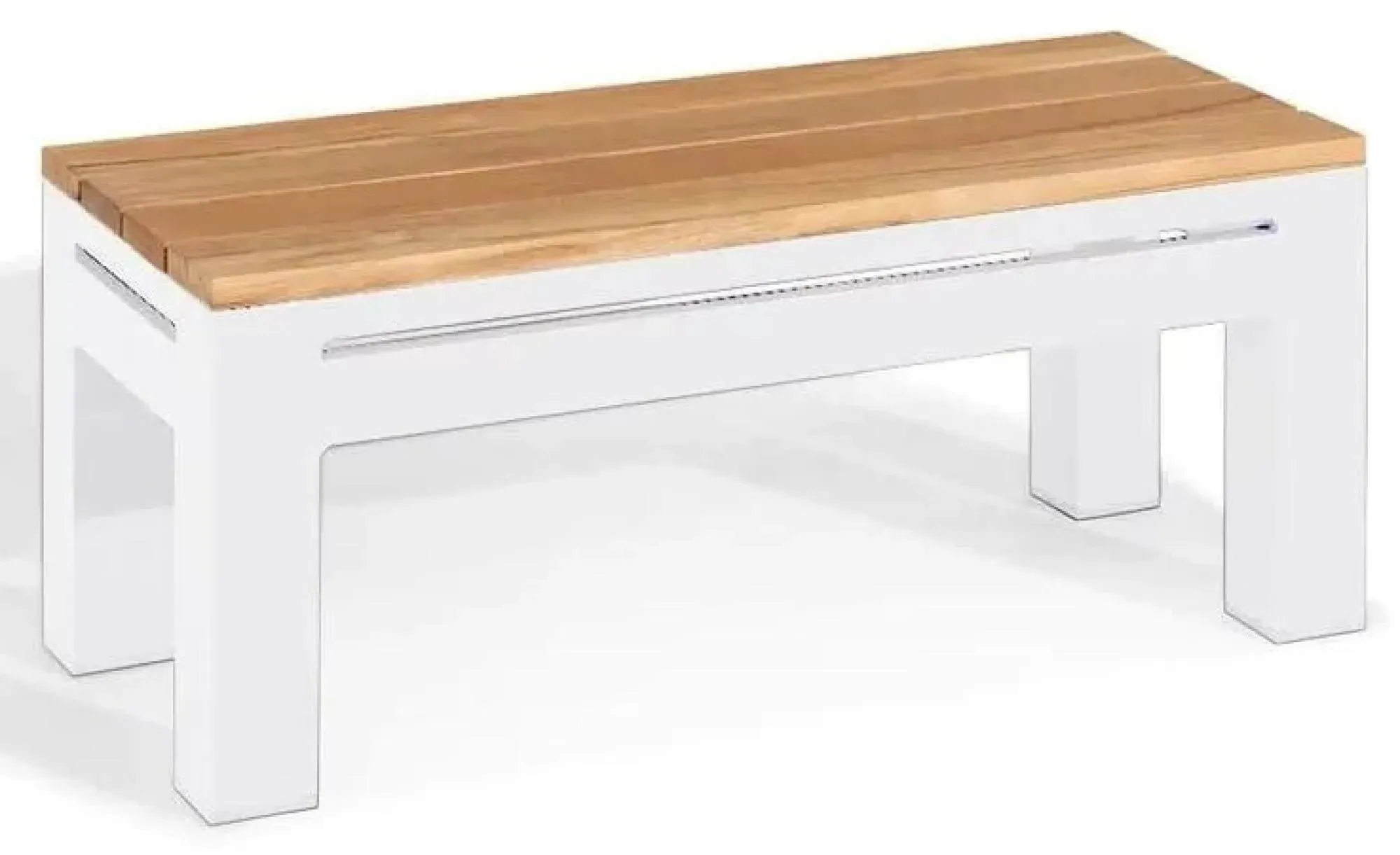 Oslo Garden Bench - White