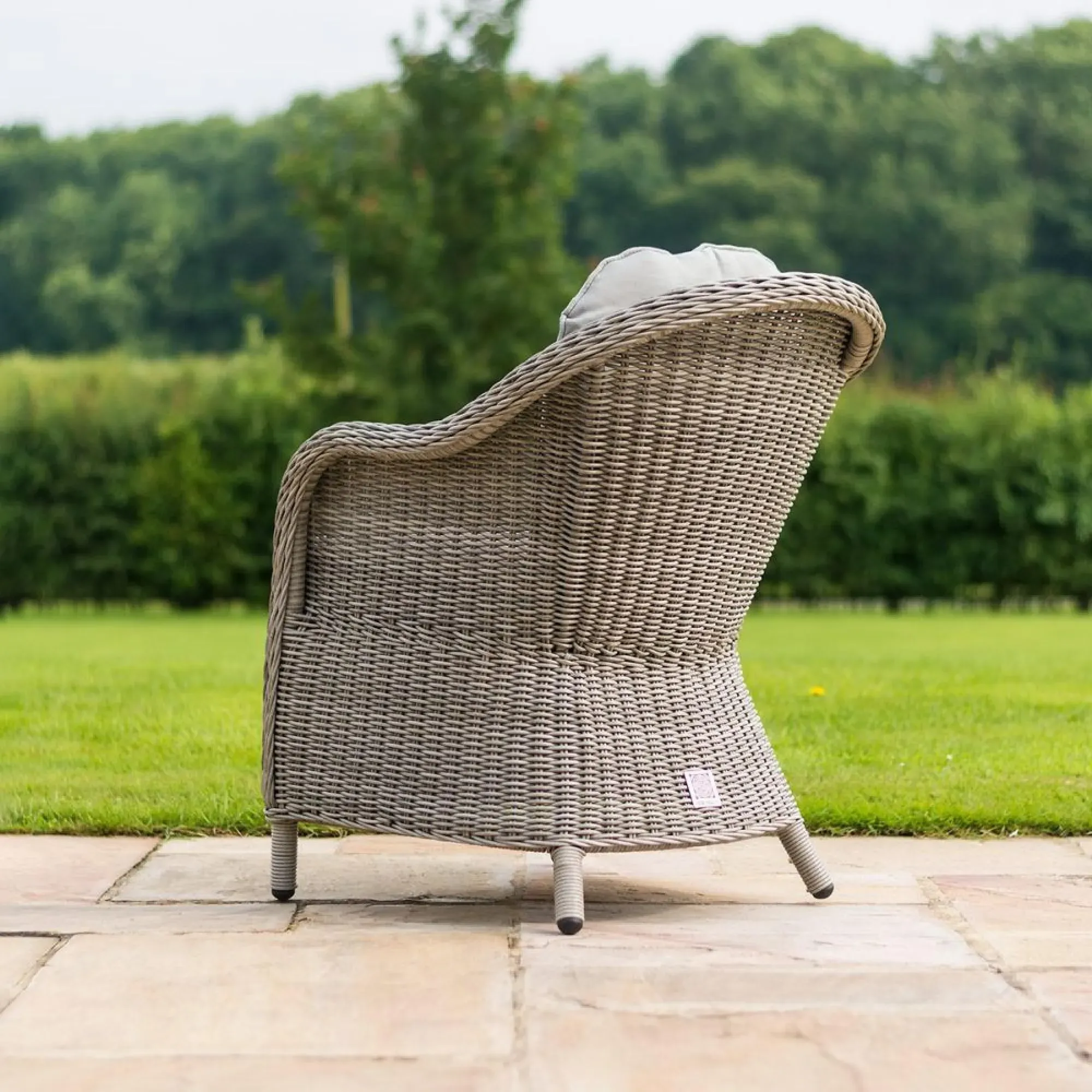 Oxford 3 Piece Garden Lounge Set - Light Grey, Rattan