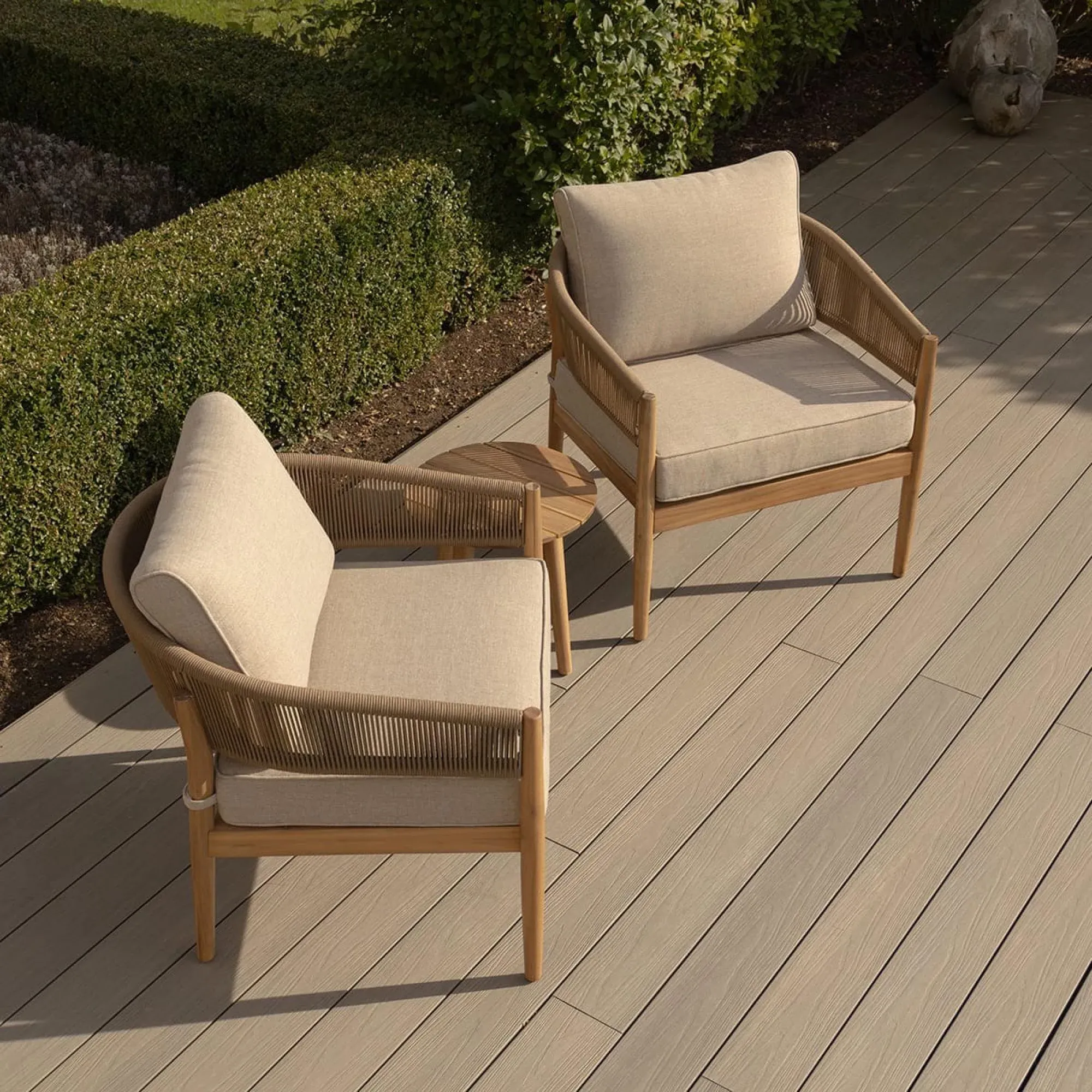 Porto Garden Lounge Set - Sandstone