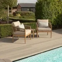 Porto Garden Lounge Set - Sandstone