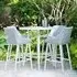Regal 4-Seater Round Garden Bar Set - Lead Chine