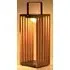 Venus Large Solar Outdoor Light - Wood