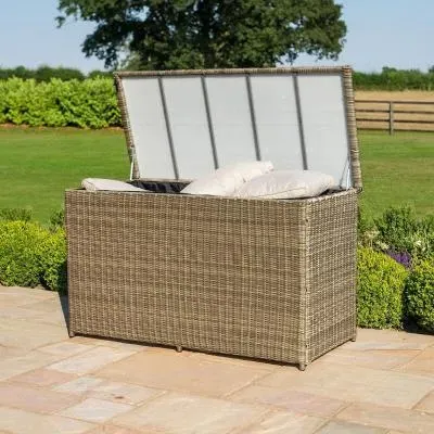 Winchester Garden Storage Box - Natural, Rattan image