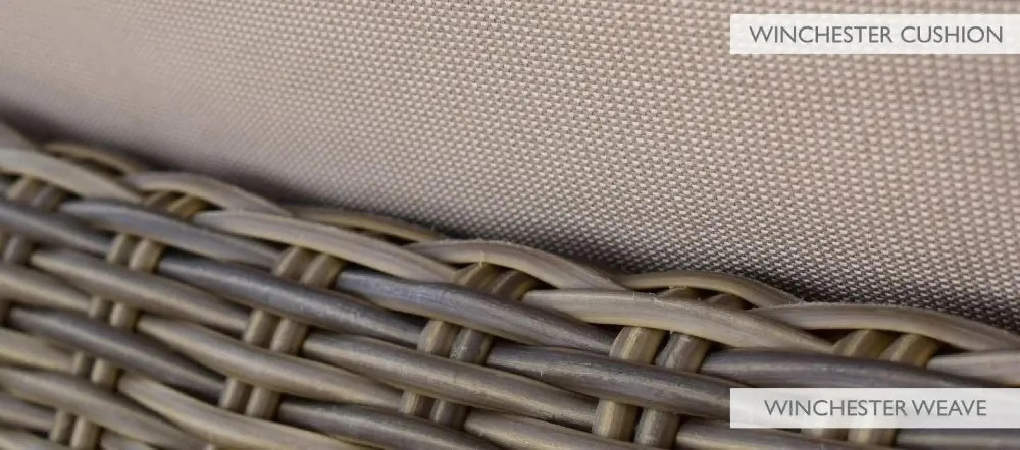 Winchester Garden Sunlounger Set - Natural, Rattan