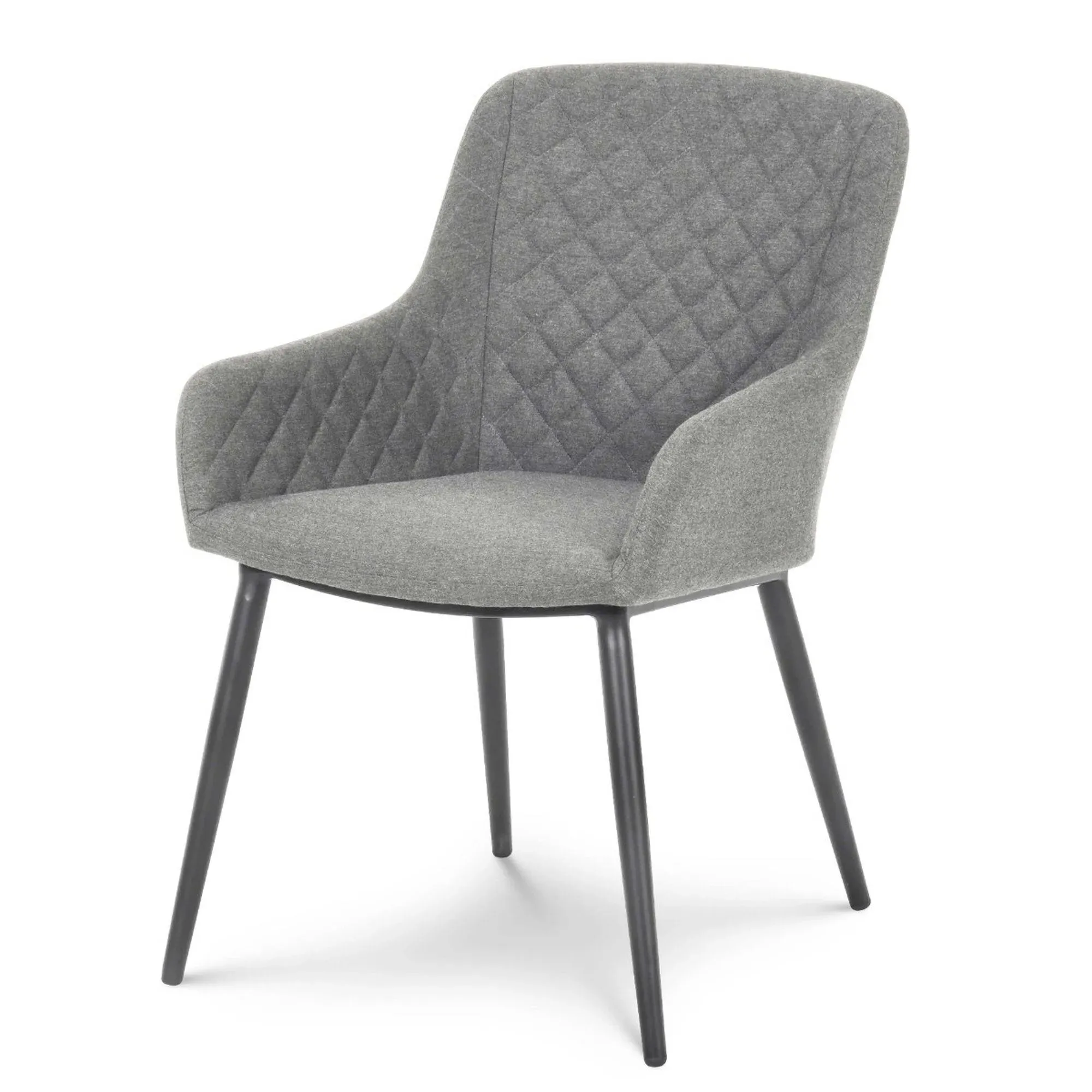 Zest 2-Seater Round Garden Bistro Set - Flanelle