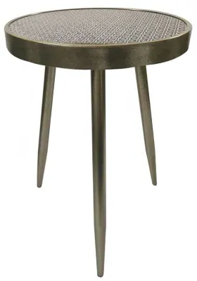 Adelina Side Table - Distressed