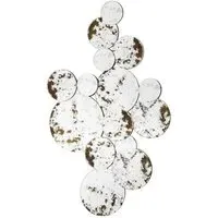 Alice Glass Mirror - Off White, Brown