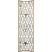 Anna 3 Light Candleholder Rectangular Mirror - 36cm x 122cm