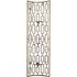 Anna 3 Light Candleholder Rectangular Mirror - 36cm x 122cm