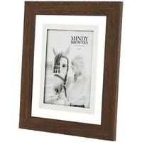 Aria 5x7 Picture Frame Set of 4 - Brown