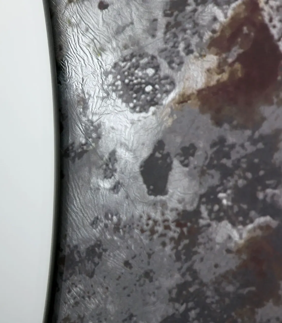 Aspen Round Mirror - Silver