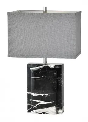 Azari Table Lamp - Charcoal