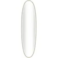 Blair Oval Wall Mirror - Champagne