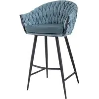 Blake Bar Stool - Aquamarine