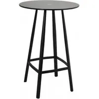 Blake High Side Table - Black