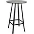 Blake High Side Table - Black