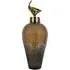 Camelot Large Jar - Charcoal Grey, Gold