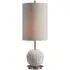Cascara Table Lamp - White, Steel