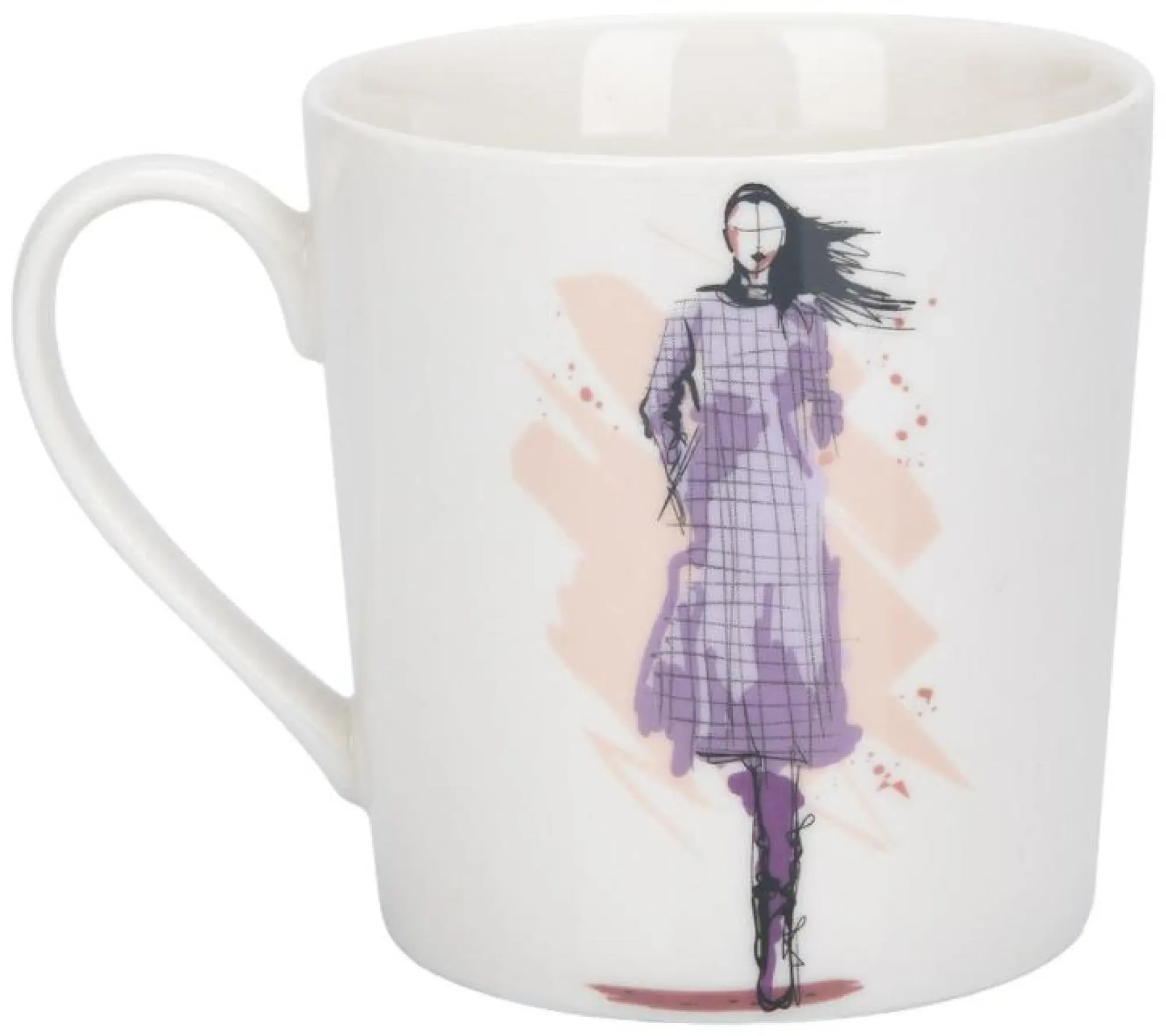 Ceramic Mugs Set of 6 - White