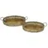 Copley Metal Trays Set of 4 - Gold