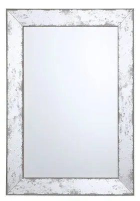 Croften Rectangular Wall Mirrors Set of 2 - Silver