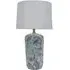 Delia Large Table Lamp - Blue, Ceramic