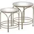 Ethan Nest of 2 Tables - Antique Gold