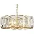 Eton Crystal Large Chandelier - Brass