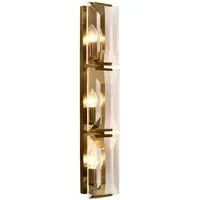 Eton Triple Wall Light - Brass
