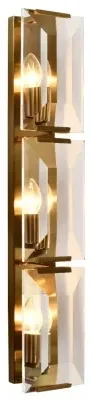 Eton Triple Wall Light - Brass image