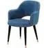 Hadley Dining Chair - Navy, Velvet
