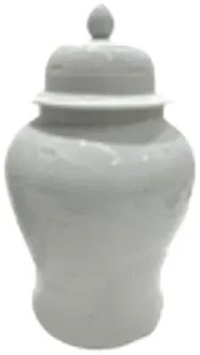 Kendrix Ginger Small Jar Set of 4 - Off White, Ceramic