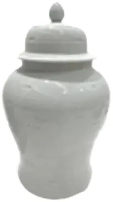 Kendrix Large Jar Set - Off White, Ceramic